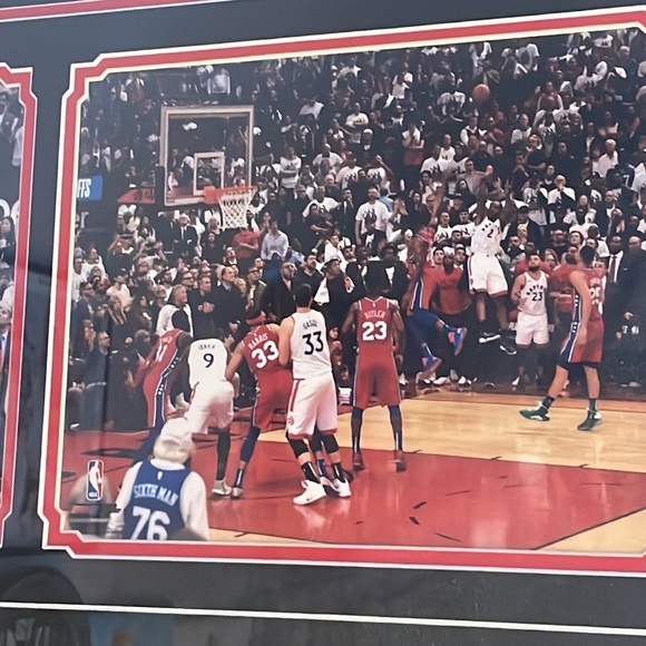 Rare Toronto Raptors Kawhi Leonard 2 shot, buzzer beater. - Picture 4 of 5